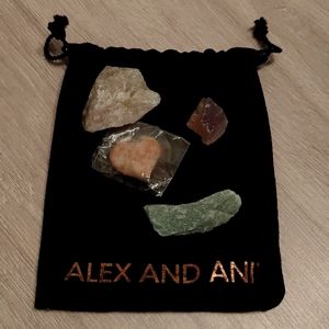 Alex and Ani self love crystal kit containing 4 stones